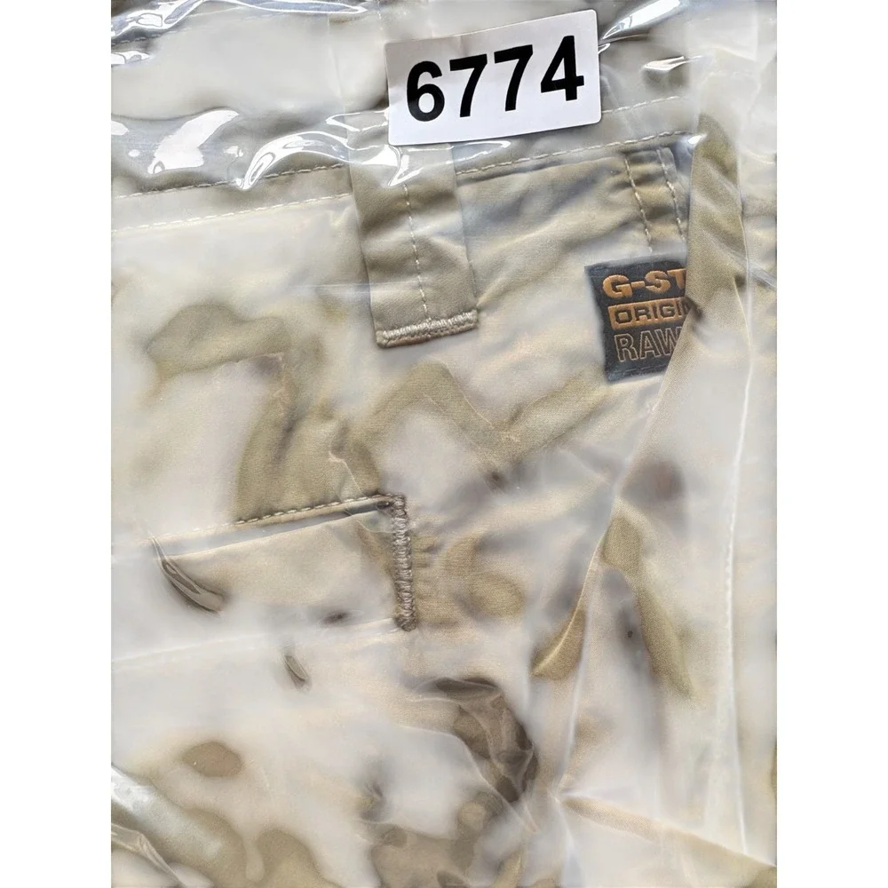 G-Star Raw Sporty Cargo Shorts Mens 36 Olive Green Relaxed Fit Water Repellent - Picture 7 of 7